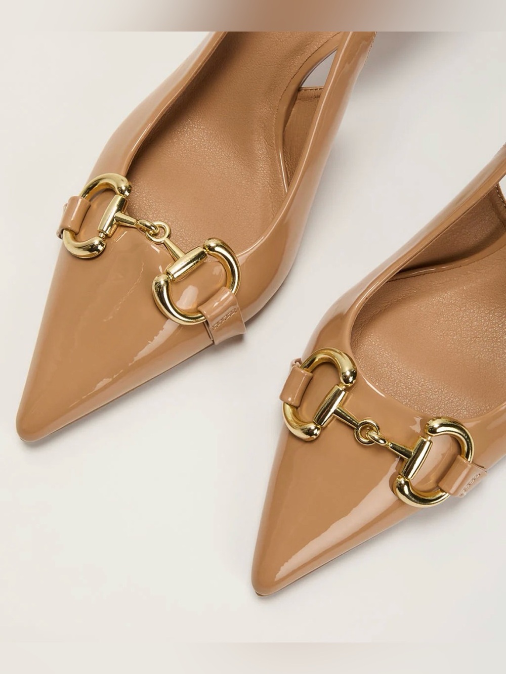 Billini x VICI Olivia Taupe Patent 9 - Picture 3 of 7